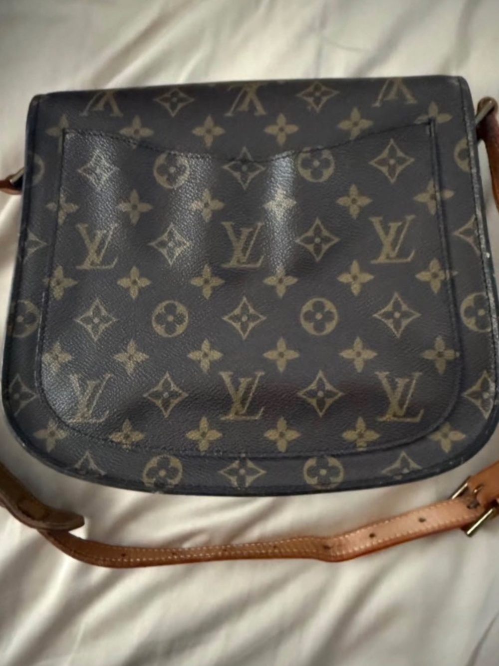 AUTHENTIC Louis Vuitton St.Cloud crossbody with Louis Vuitton wallet - Picture 6 of 10